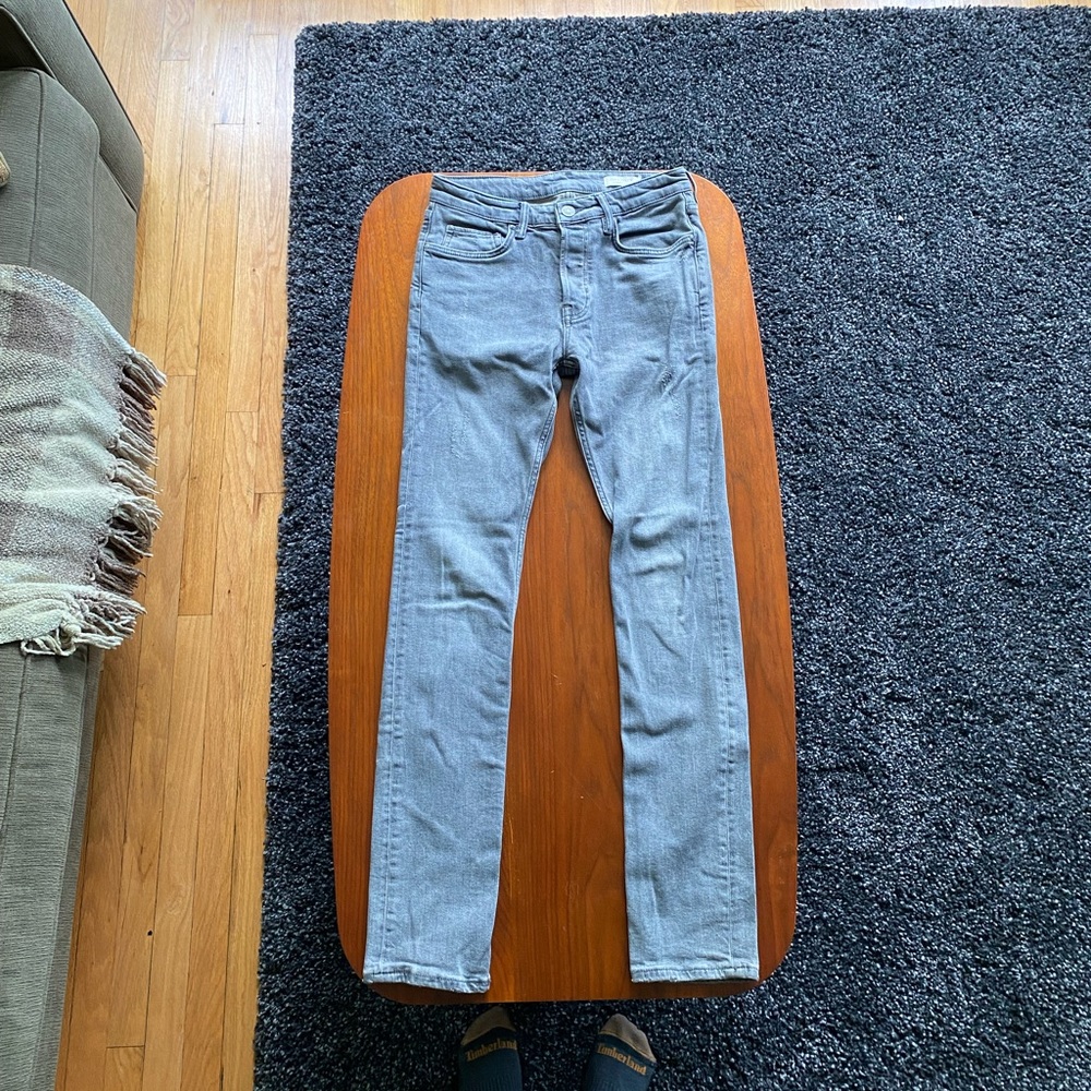 All Saints Gray Skinny Jeans W30